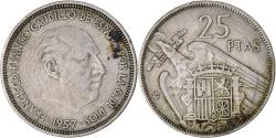 World Coins - Coin, Spain, Caudillo and regent, 25 Pesetas, 1959, , Copper-nickel