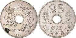 World Coins - Coin, Denmark, Frederik IX, 25 Öre, 1967, Copenhagen, , Copper-nickel