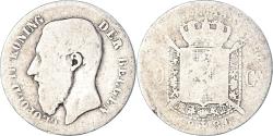World Coins - Coin, Belgium, 50 Centimes, 1886
