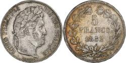 World Coins - France, Louis-Philippe, 5 Francs, 1832, Limoges, Silver, , Gadoury:678