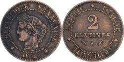 World Coins - France, Cérès, 2 Centimes, 1892, Paris, , Bronze, KM:827.1