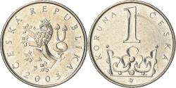 World Coins - Coin, Czech Republic, Koruna, 2003, , Nickel plated steel, KM:7