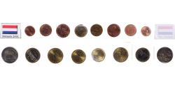 World Coins - Netherlands, Euro-Set, 2001,
