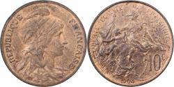 World Coins - France, 10 Centimes, Daniel-Dupuis, 1904, Paris, Bronze, , Gadoury:277