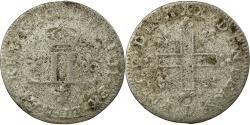 World Coins - Coin, France, Louis XIV, XXX Deniers aux 2 L couronnés, 30 Deniers, 1710, Lyon