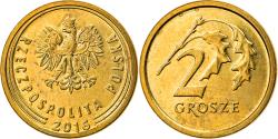 World Coins - Coin, Poland, 2 Grosze, 2016, Warsaw, , Brass, KM:277