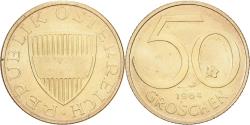 World Coins - Austria, 50 Groschen, 1964, Aluminum-Bronze, , KM:2885