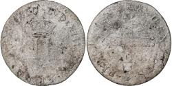 World Coins - France, Louis XIV, XXX Deniers aux 2 L couronnés, 1710, Lyon, Billon