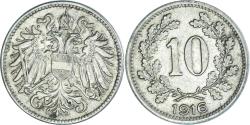 World Coins - Coin, Austria, 10 Heller, 1916