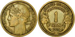 World Coins - Coin, France, Morlon, Franc, 1935, , Aluminum-Bronze, KM:885