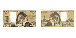 World Coins - France, 500 Francs, Pascal, 1977, Y.75, AU(55-58), Fayette:71.17, KM:156d