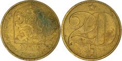 World Coins - Coin, Czechoslovakia, 20 Haleru, 1989