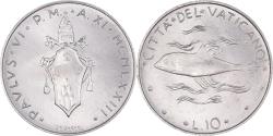 World Coins - Coin, VATICAN CITY, Paul VI, 10 Lire, 1973, , Aluminum, KM:119