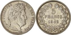 World Coins - Coin, France, Louis-Philippe, 5 Francs, 1842, Strasbourg, , Silver