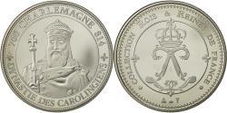 World Coins - France, Medal, Rois et Reines de France, Charlemagne, , Nickel