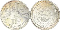 World Coins - France, 10 Euro, Bretagne, 2011, , Silver