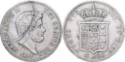 World Coins - Kingdom of the Two Sicilies, NAPLES, Ferdinando II, 120 Grana, 1847, Silver