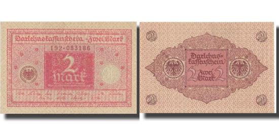 Banknote, Germany, 2 Mark, 1920, 1920-03-01, KM:59, UNC(64)