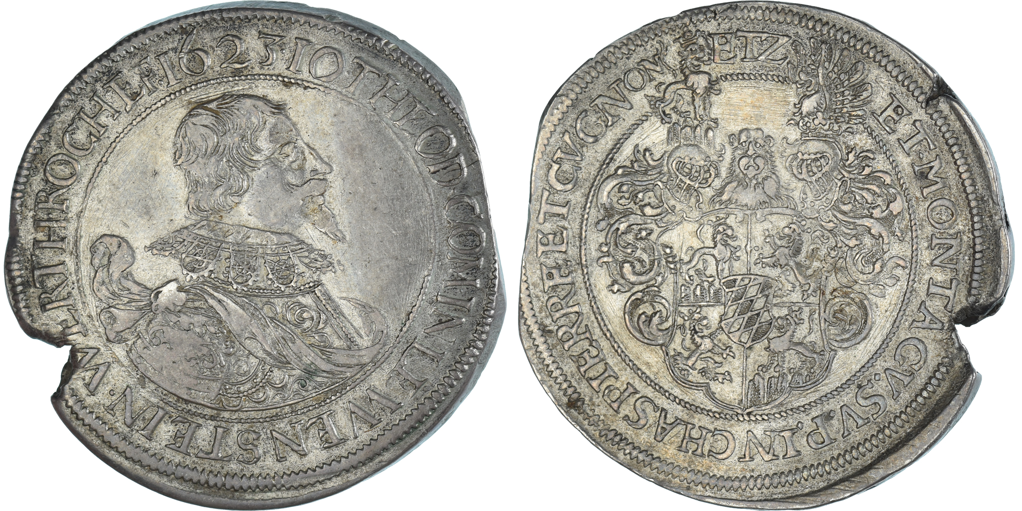 Coin, German States, Löwenstein-Wertheim, Johann Theodor, Thaler