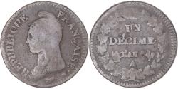 World Coins - Coin, France, Dupré, Decime, Paris, , Copper, Gadoury:187