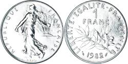 World Coins - Coin, France, Semeuse, Franc, 1982, Paris, , Nickel, KM:925.1