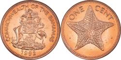 World Coins - Coin, Bahamas, Elizabeth II, Cent, 1992, , Copper Plated Zinc, KM:59a