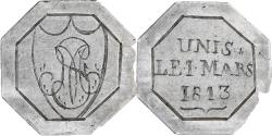 World Coins - France, Denier à épouser, 1813, Coll. Térisse, , Silver, Terisse:D119