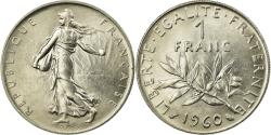 World Coins - Coin, France, Semeuse, Franc, 1960, Paris, , Nickel, KM:925.1