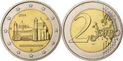 World Coins - Germany, 2 Euro, Niedersachsen, 2014, Munich, Bi-Metallic,