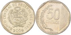 World Coins - Coin, Peru, 50 Centimos, 2009