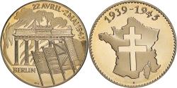World Coins - France, Medal, Seconde Guerre Mondiale, Berlin, 1945, WAR,