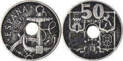 World Coins - Coin, Spain, 50 Centimos, 1949