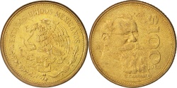 World Coins - Mexico, 100 Pesos, 1985, Mexico City, , Aluminum-Bronze, KM:493