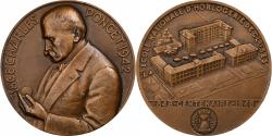World Coins - France, Medal, Charles Poncet, Ecole nationale d'horlogerie de Cluses, Bronze