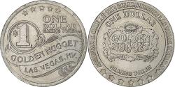 Us Coins - United States, Golden Nugget, Casino Token, , Copper-nickel