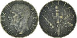 World Coins - Coin, Italy, Vittorio Emanuele III, 10 Centesimi, 1941, Rome,
