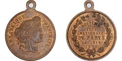 World Coins - France, Medal, Souvenir de la Fête Nationale du 14 Juillet, 1878, Brass