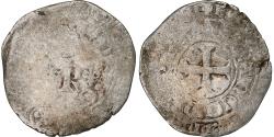 World Coins - France, Charles V, Blanc au K, 1365-1380, Billon, , Duplessy:363
