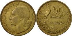 World Coins - Coin, France, Guiraud, 50 Francs, 1954, Paris, , Aluminum-Bronze