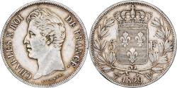World Coins - France, 5 Francs, Charles X, 1829, Lille, Silver, , Gadoury:644