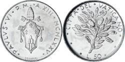 World Coins - Coin, VATICAN CITY, Paul VI, 50 Lire, 1975, , Stainless Steel, KM:121