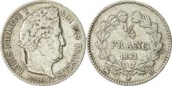 World Coins - Coin, France, Louis-Philippe, 1/4 Franc, 1842, Rouen, , Silver