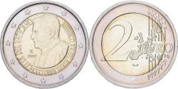 World Coins - Vatican, Benedict XVI, 2 Euro, 80th birthday Pope Benedict XVI, 2007, Rome