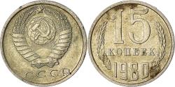 World Coins - Coin, Russia, 15 Kopeks, 1980