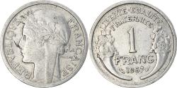 World Coins - Coin, France, Morlon, Franc, 1957, Paris, , Aluminum, KM:885a.1