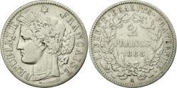 World Coins - Coin, France, Cérès, 2 Francs, 1888, Paris, , Silver, KM:817.1