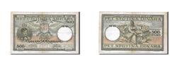World Coins - Banknote, Yugoslavia, 500 Dinara, 1935, EF(40-45)