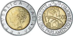 World Coins - Coin, Italy, 500 Lire, 1999, Rome, , Bi-Metallic, KM:203