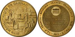 World Coins - France, Medal, Carnac - Les alignements n°3, 2013, Copper-nickel Aluminium