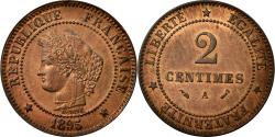 World Coins - Coin, France, Cérès, 2 Centimes, 1895, Paris, , Bronze, KM:827.1